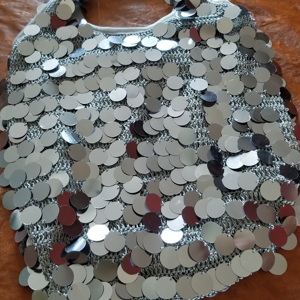 Beaded tshirt bag!
